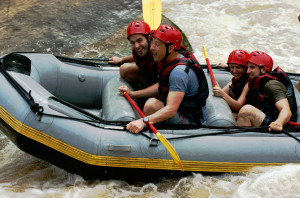 This Rafting experience won't be just enjoy and sit back...